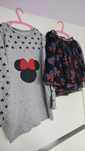 Tunika i spódniczka Minnie Mouse, myszka Mickey, 116, Miki, Mini