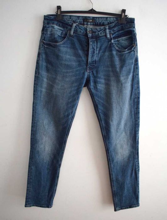 Neuw slim jeansy w34 l32 xl spodnie męskie