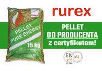 Pellet RUREX ENplusA1 Hurt Certyfikat Producent