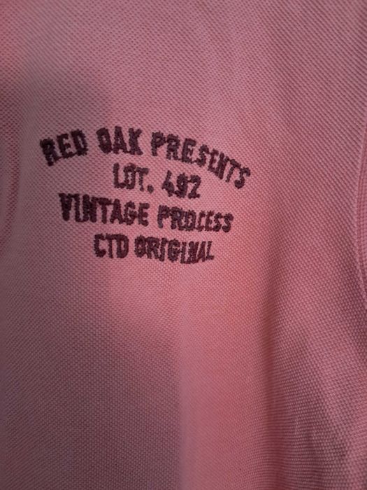 Polo de marca REDOAK, cor salmão , tamanho M , como novo.