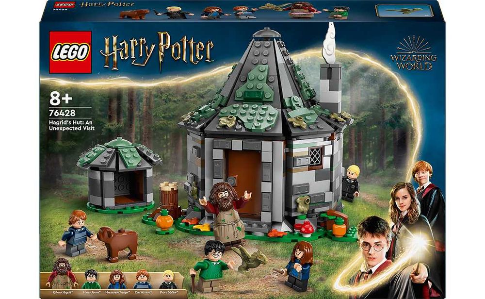 Lego Harry Potter 76428 Хижина Хагрида Неожиданные гости. В наличии