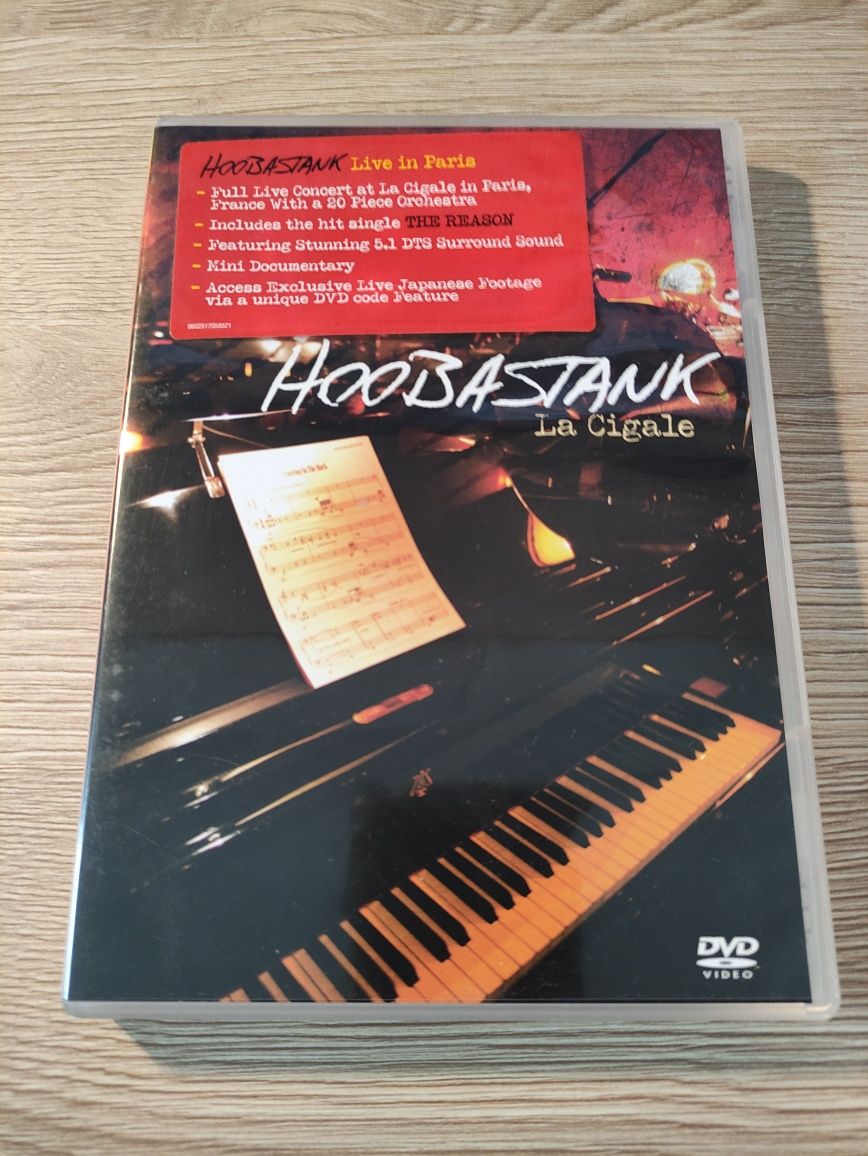 Hoobastank La Cigale Live on Paris DVD-2006 koncert w 5.1 plus bonusy