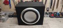 Skrzynia basowa Rockford P312d2 500w rms 2x2ohm hi end 12" 30cm tuba