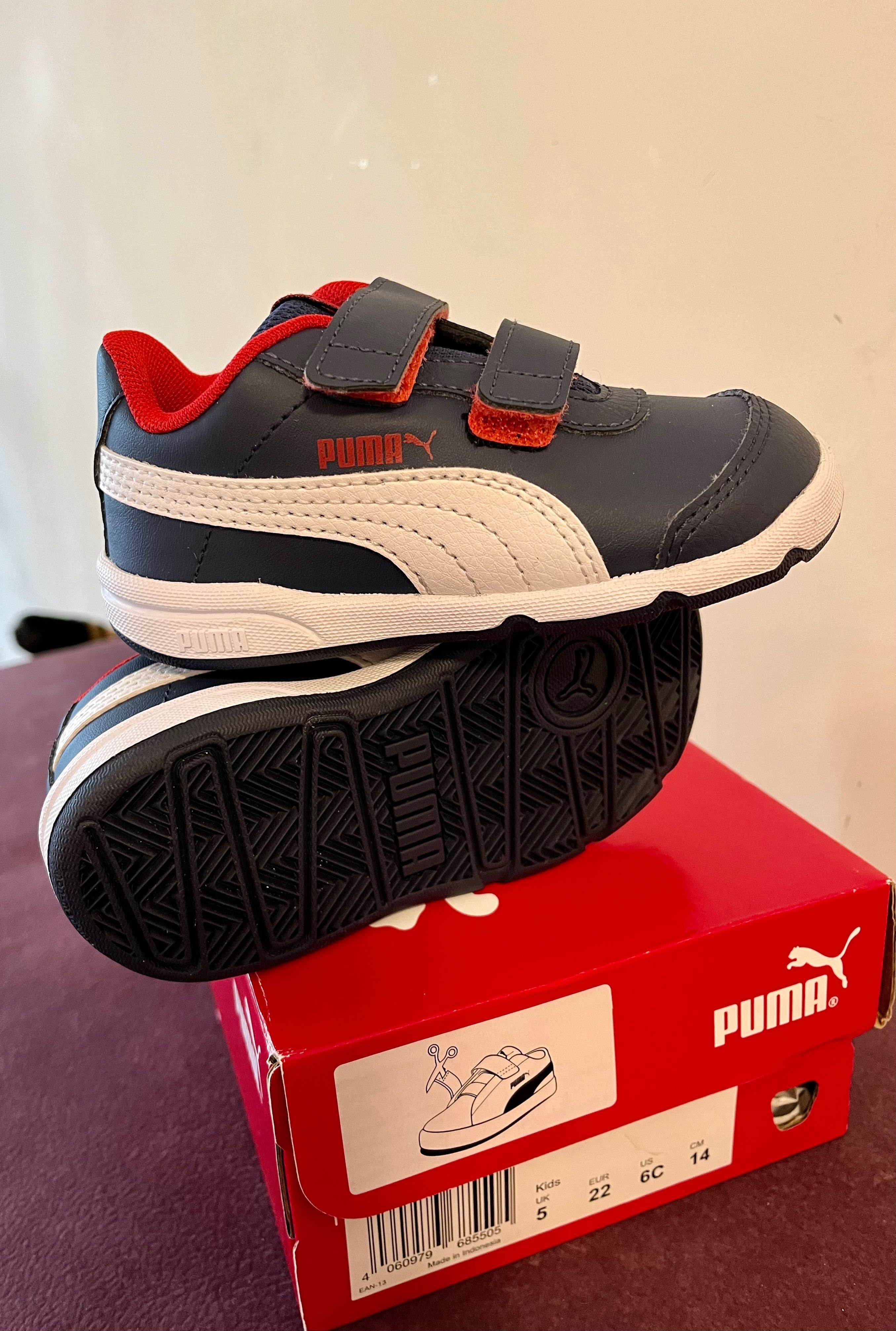 Buty jesienne półbuty sportowe PUMA 22 14cm nowe