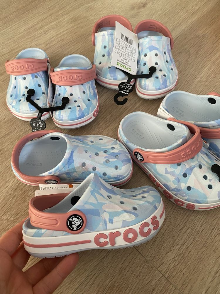 Крокси нові дитячі Crocs Bayaband Clog, C6