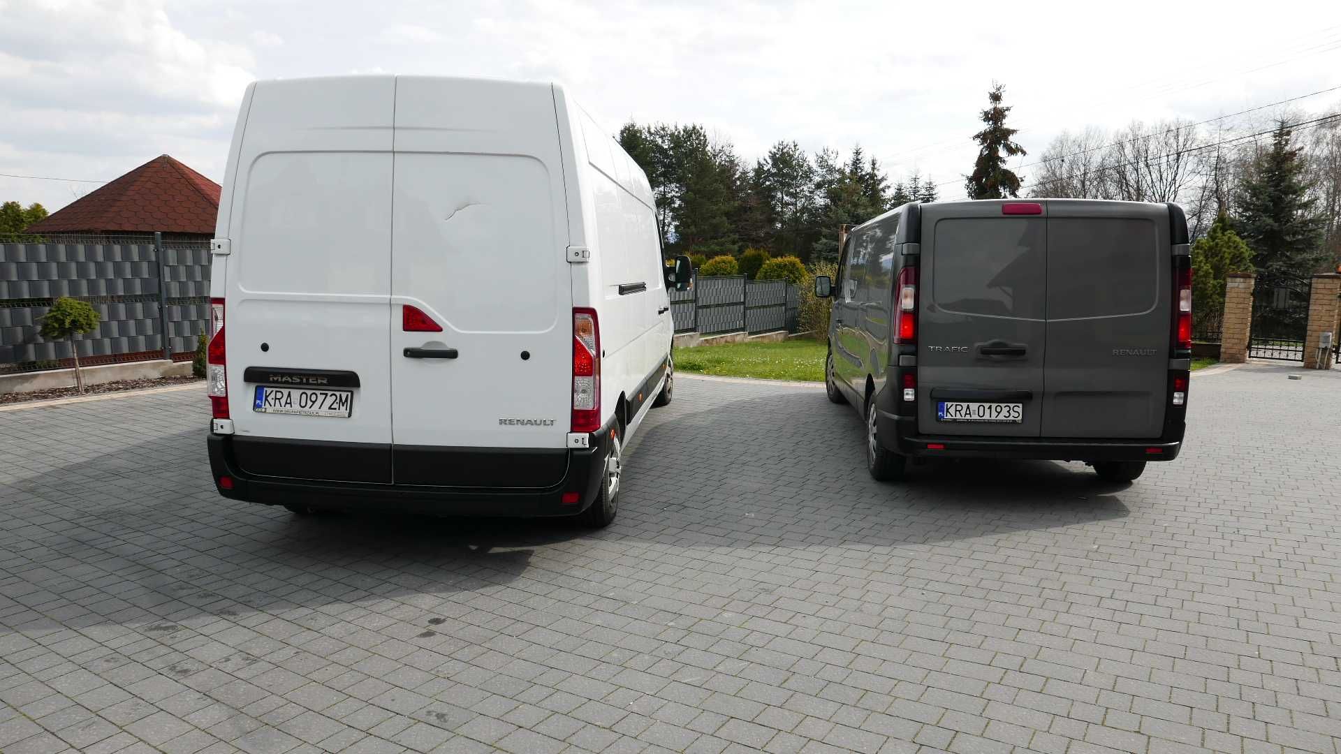 Wynajem aut dostawczych, wypożyczalnia samochodów Master, Trafic