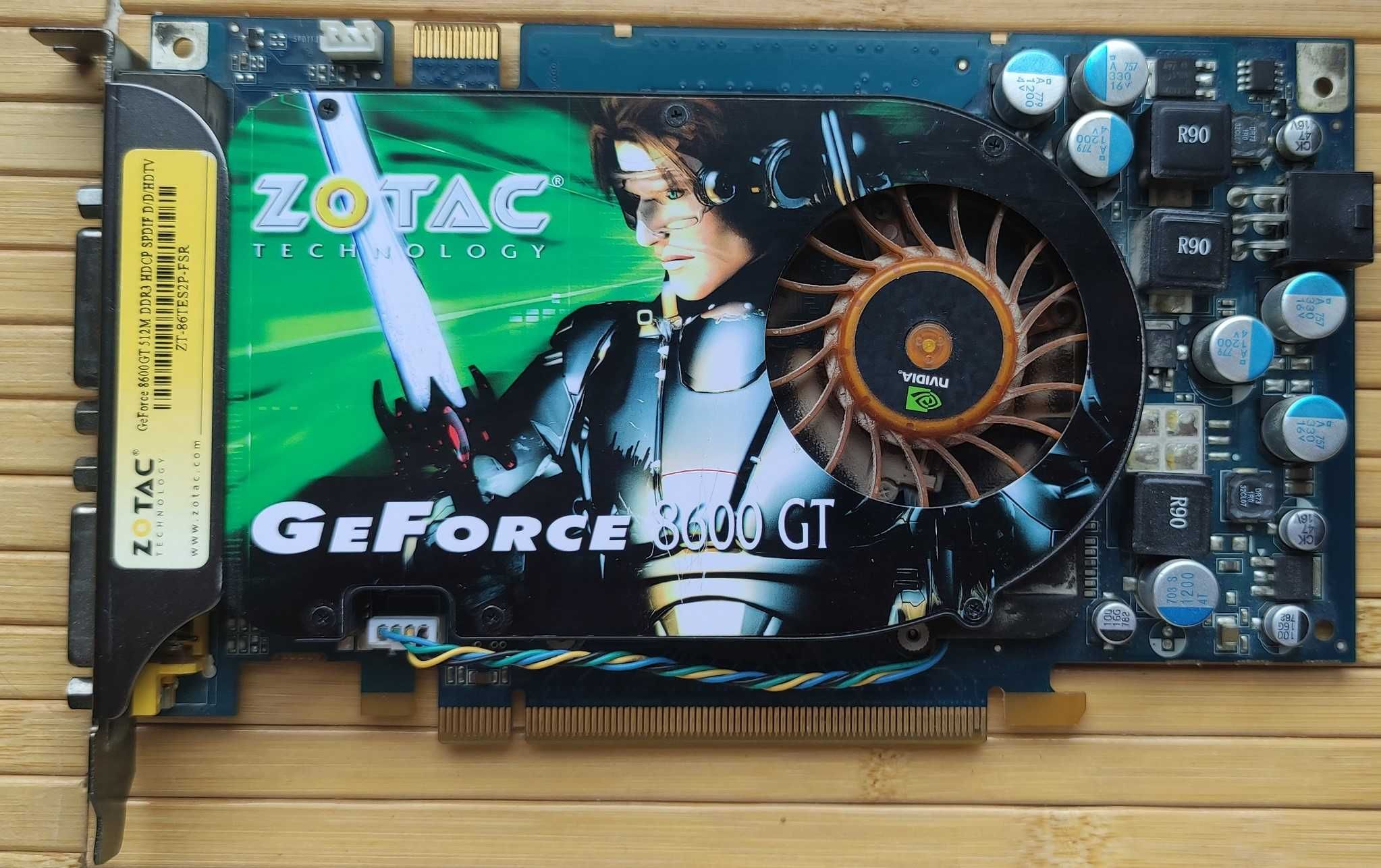 Відеокарта Gigabyte GeForce 8600 GT PCI-Ex 512 MB