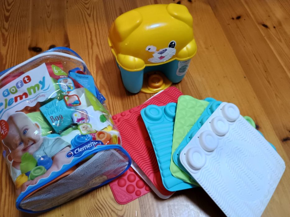 Klocki miękkie. Pierwsze klocki Clementoni