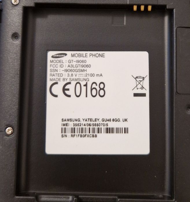 Samsung Galaxy gt-i9060