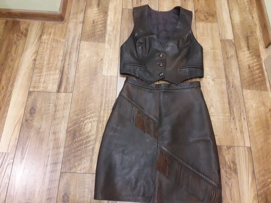 Кожаный комплект.