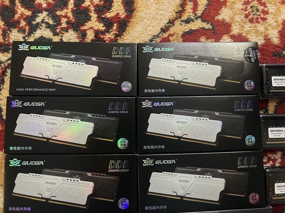 Новая ОЗУ 16 ГБ DDR4 32 гб опт комплект