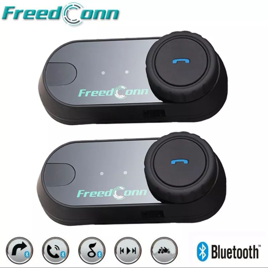 Auriculares/intercomunicadores Bluetooth, Radio/Capacete/Moto (NOVOS)