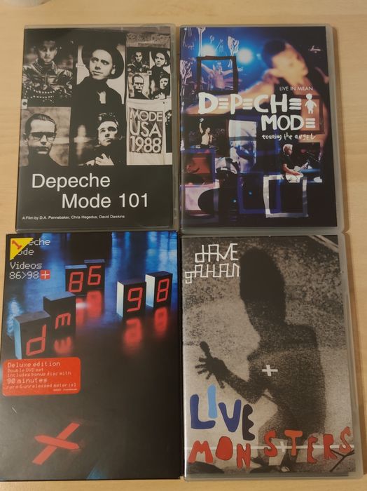 Depeche Mode 101 live in Milan Videos 86/98+ Gahan Live Monsters
