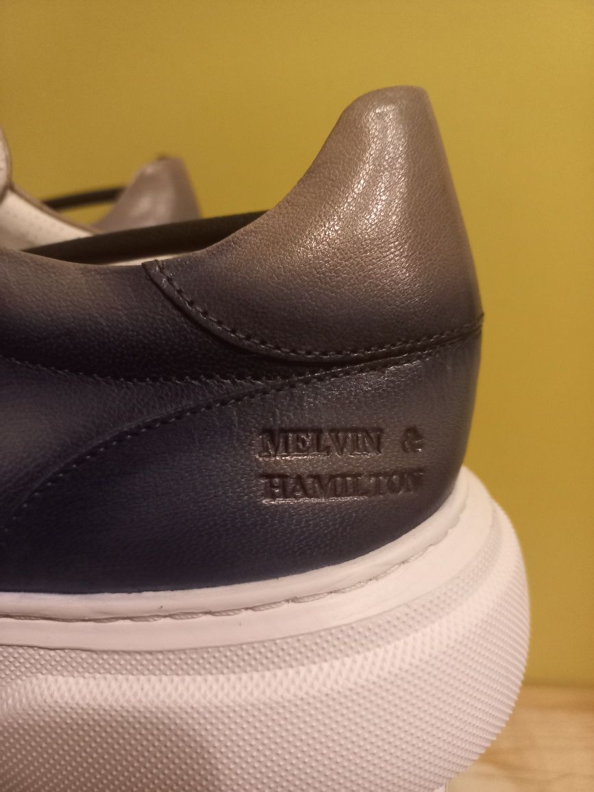 Nowe skórzane buty ekskluzywnej firmy Melvin&Hamilton 43