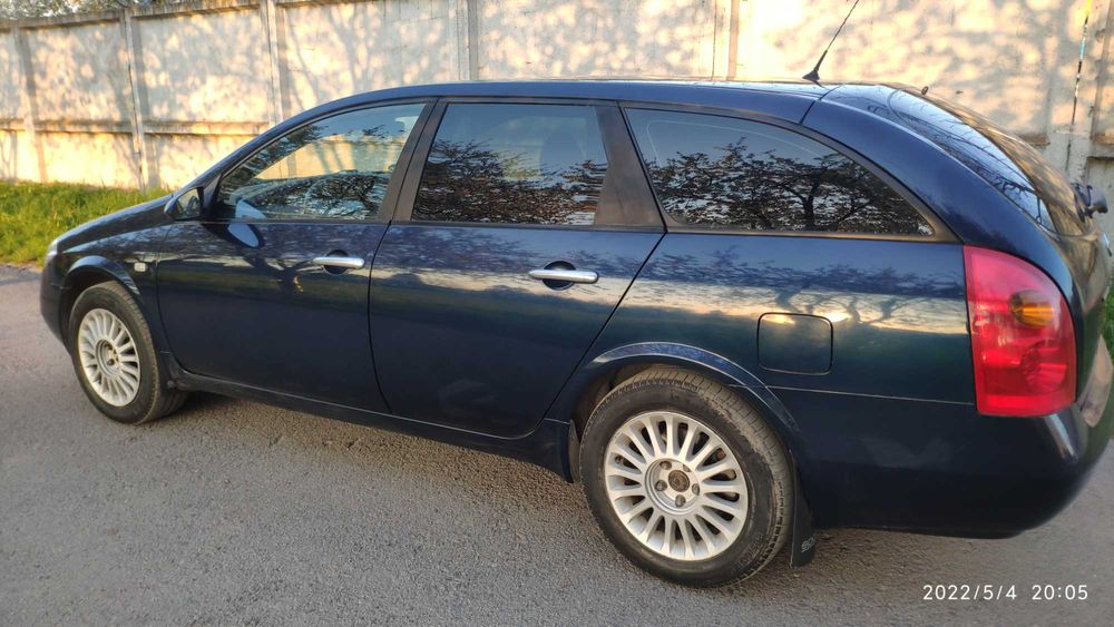 НісанПрімера 2007р ГАЗ/ПРОПАН   свіжа страхівка