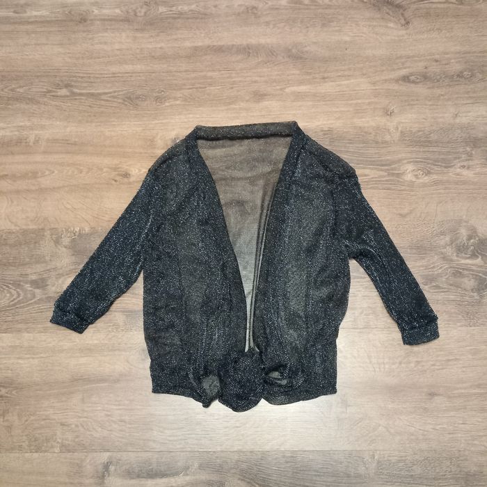 Bolerko  czarne  brokatowe  L /XL