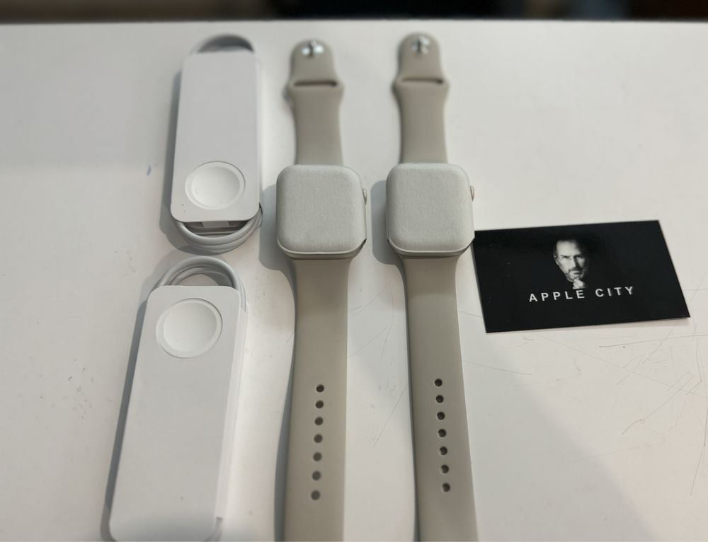 Нові Apple Watch 8.45 LTE Starlight Гарантія Магазин+обмін