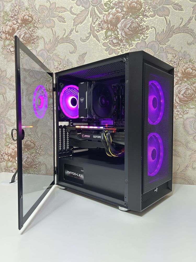 ГАРАНТИЯ! Игровой ПК RTX 3070|Ryzen 5 5600|16GB|B450|M.2 1Tb|Компьютер