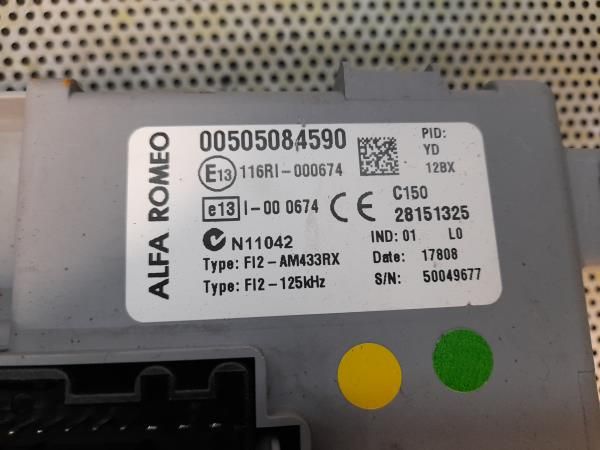 Caixa fusíveis / SAM / BSI ALFA ROMEO Mito (955_)