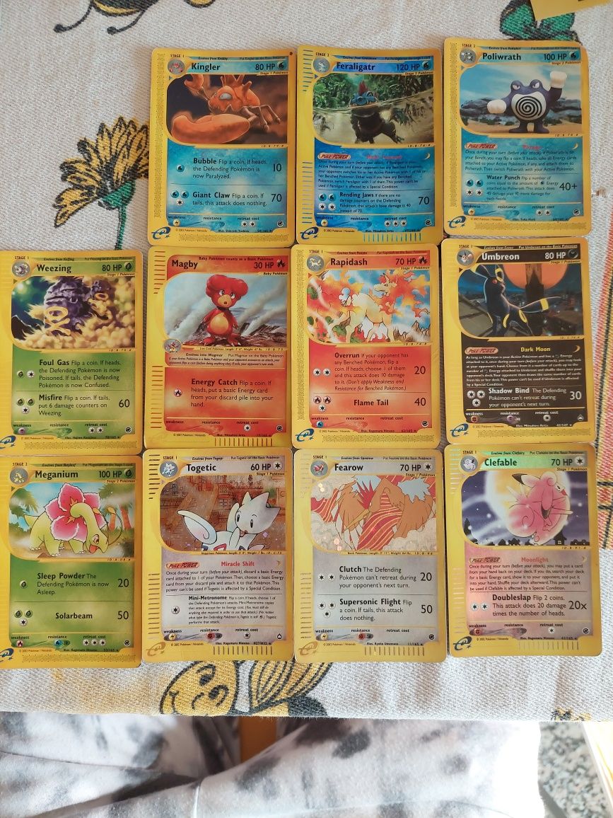 Cartas pokemon raras