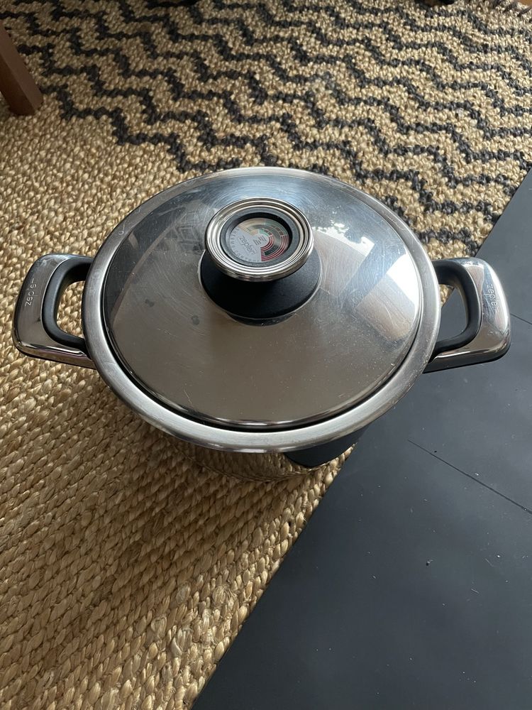 Garnek Zepter z sitkiem 22cm