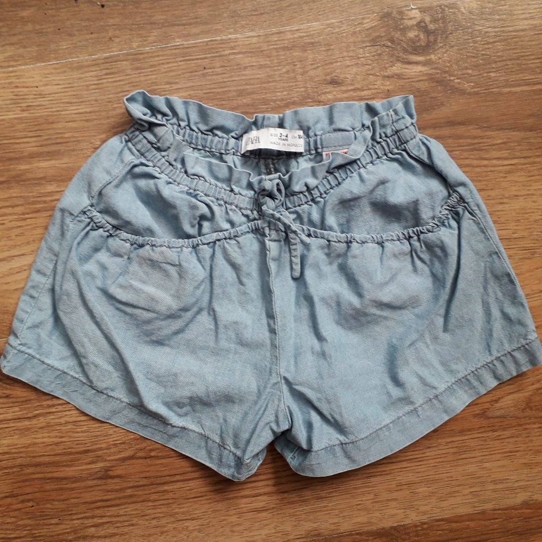 Zestaw/Bluzeczka/Szorty/Opaska pinup 104 Zara,H&M 3/4 lata