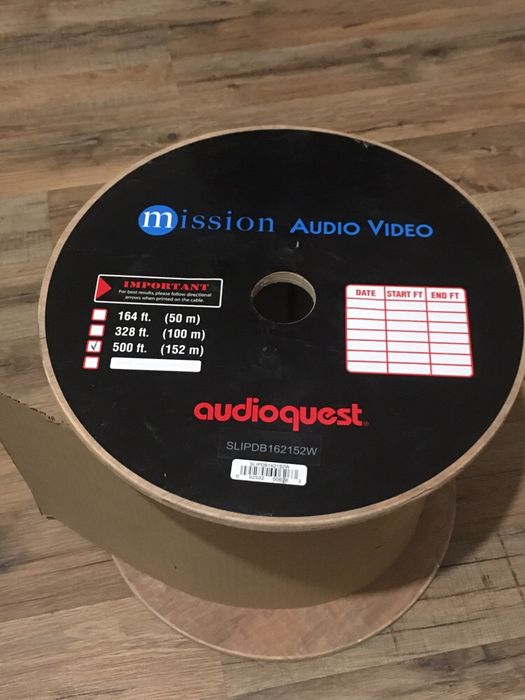 Акустический кабель AudioQuest Slip-DB 16/2!!!