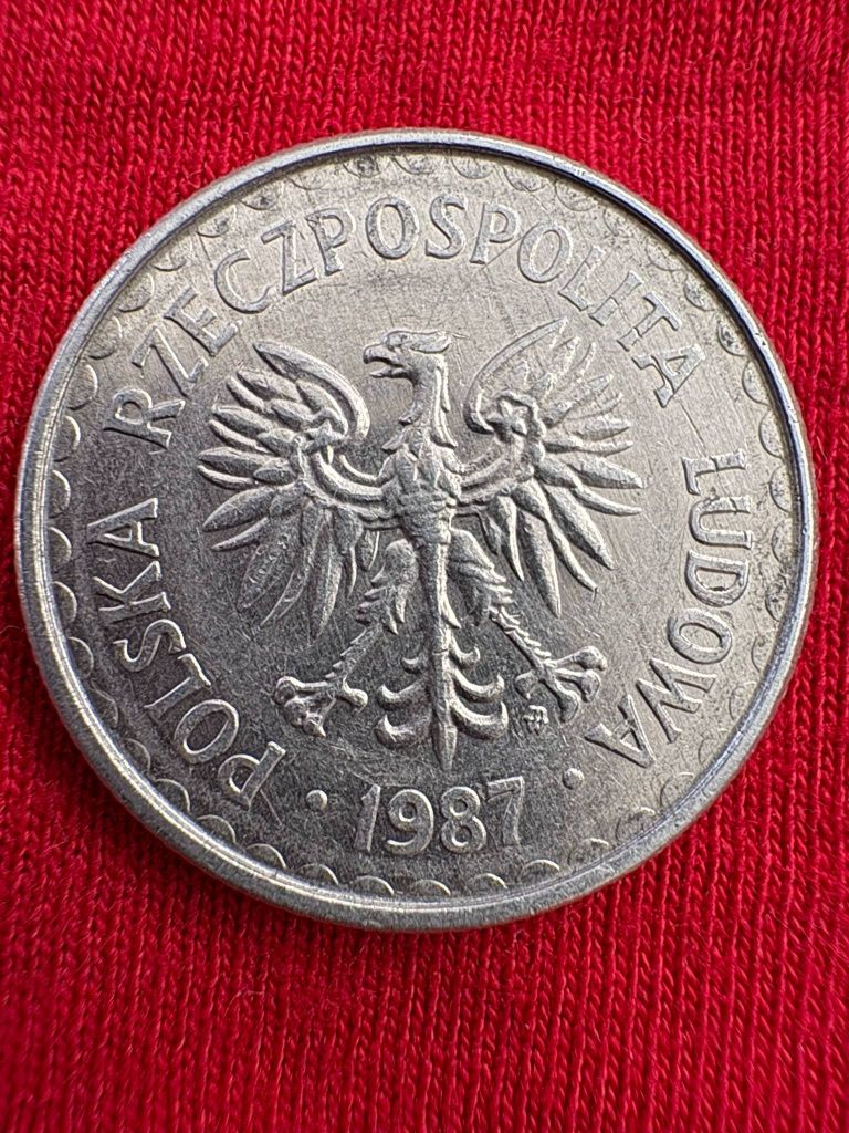 Moneta 1 zł 1987r