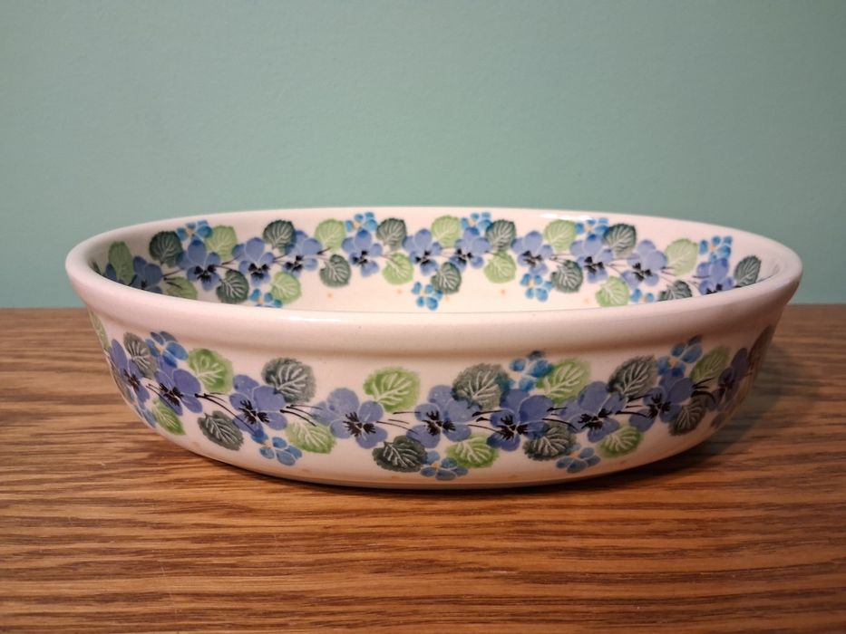 Polmisek owalny 0.7L 21cm GAT2 Ceramika Artystyczna Boleslawiec