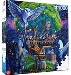 Puzzle 1000 Wyspa Sów, Urbaniak pudełko,265x265 mm