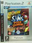 Gra The Sims  Poza Domem Platinum PlayStation 2 play station