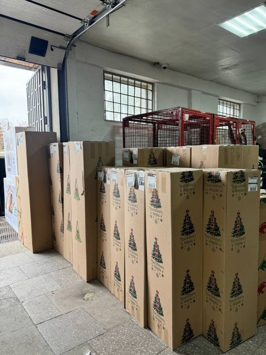 ВЛАСНЕ ВИРОБНИЦТВО Штучні ялинки,Лита ель, Елка оптовий склад Дроп/Опт