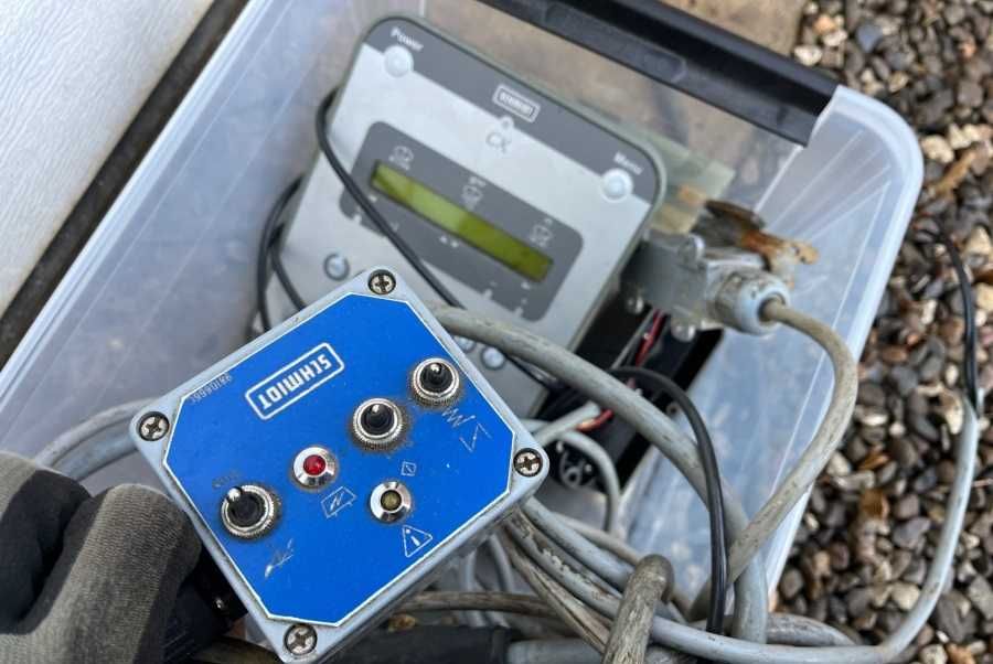 Solarka Piaskarka Rozrzutnik Posypywarka Schmidt Nido Stratos silnik