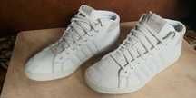Buty męskie białe sneakersy wyższe rozmiar 44