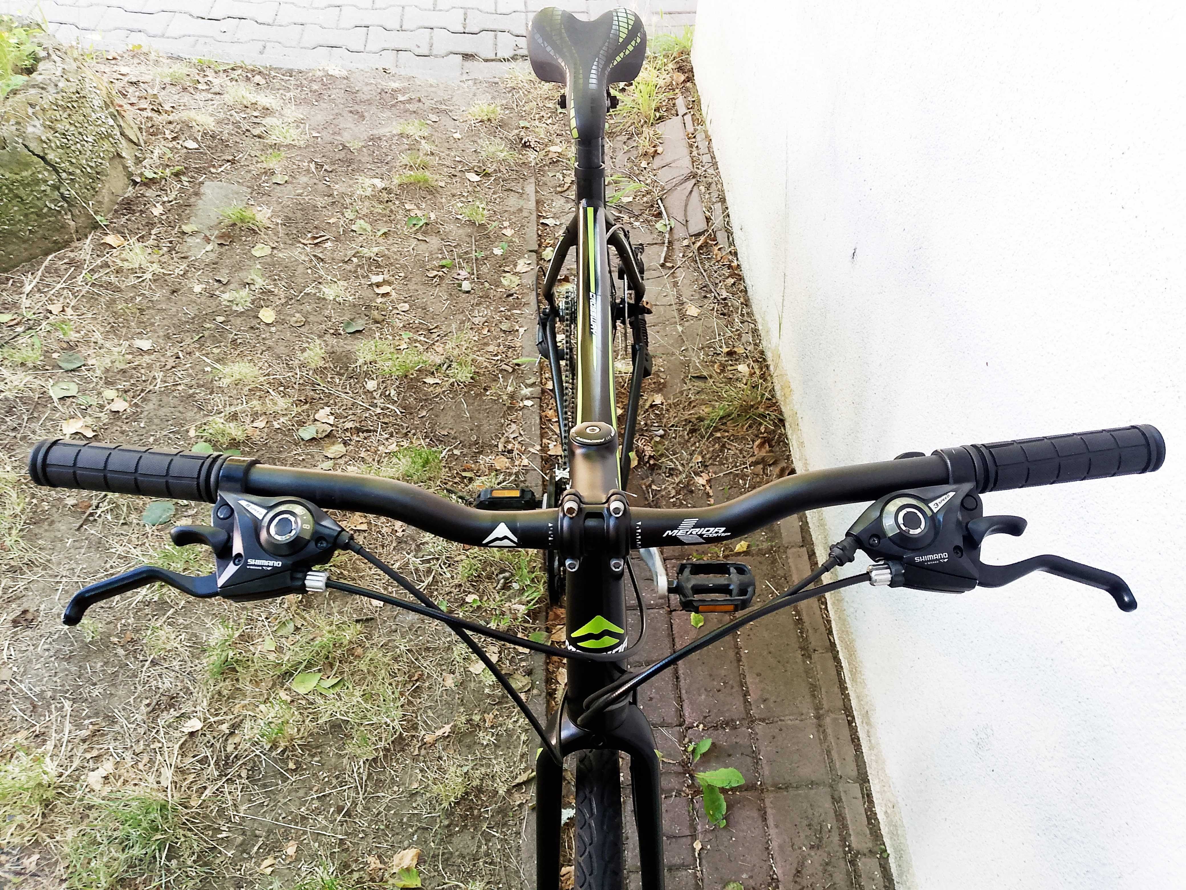 Rower trekkingowy 28c Merida, shimano acera, tarcze,13 kg, po sewisie