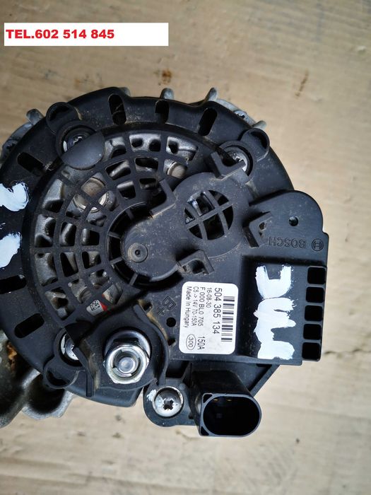 Alternator Ducato 2,3  euro 6 50.43.85.134 BOSCH  150A