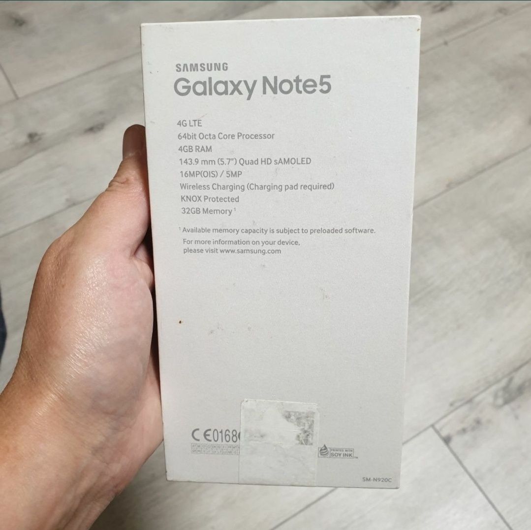 Samsung Galaxy Note5, 32GB, gold platinum