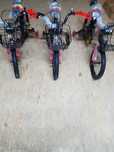 Rowerek my bike czerwono czarny 16 cali 4 lata +