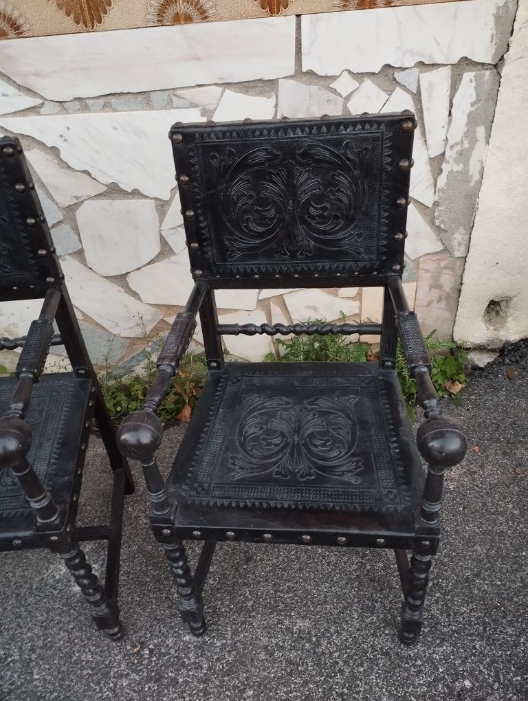 Canapé e cadeira