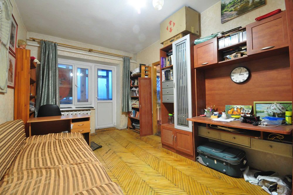 Без% 3-кім квартира б-р Котляревського 6/14 (Праці) 600м ст.м Дарниця