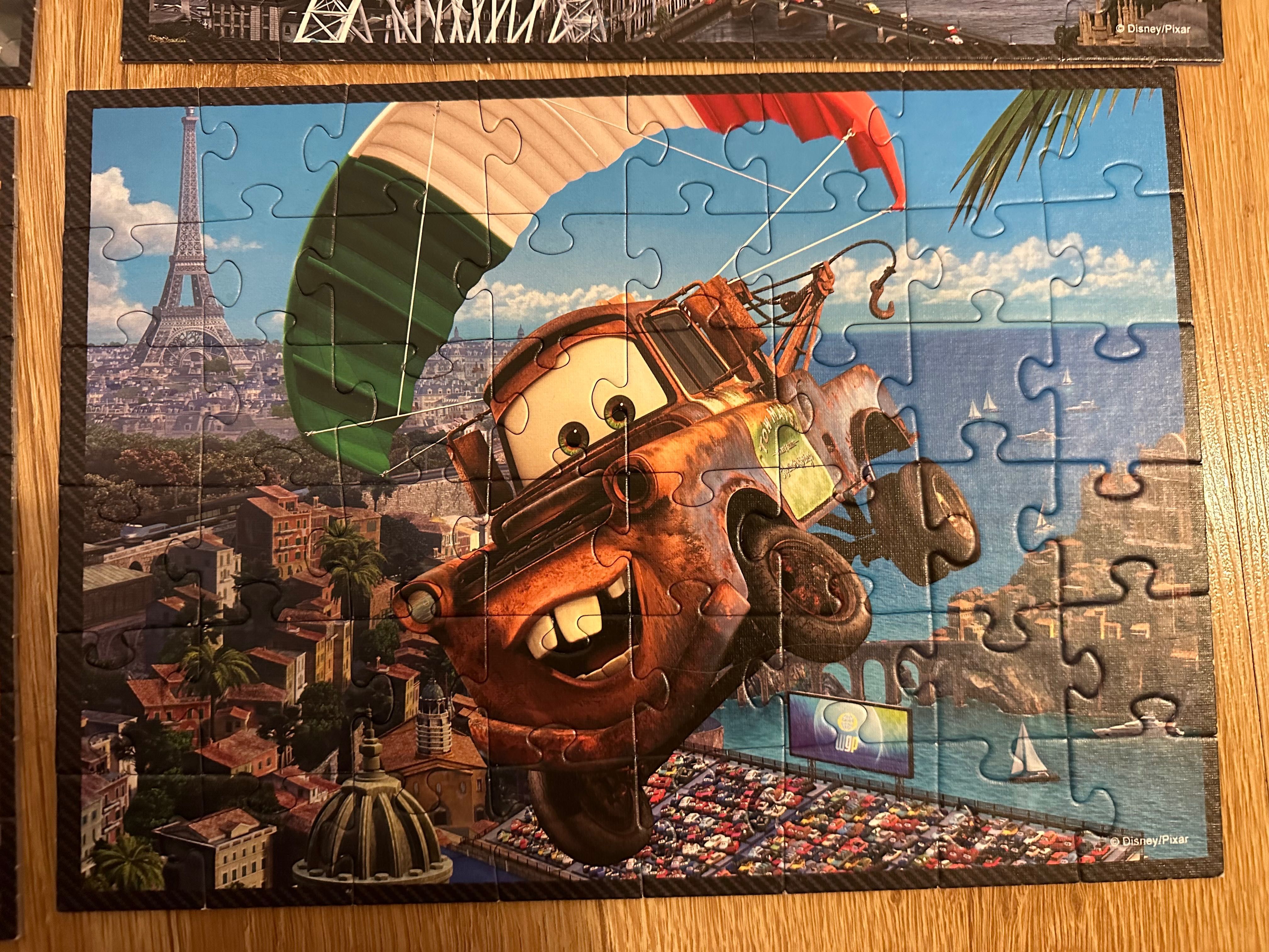 Puzzle 4w1 Trefl Cars Pixar