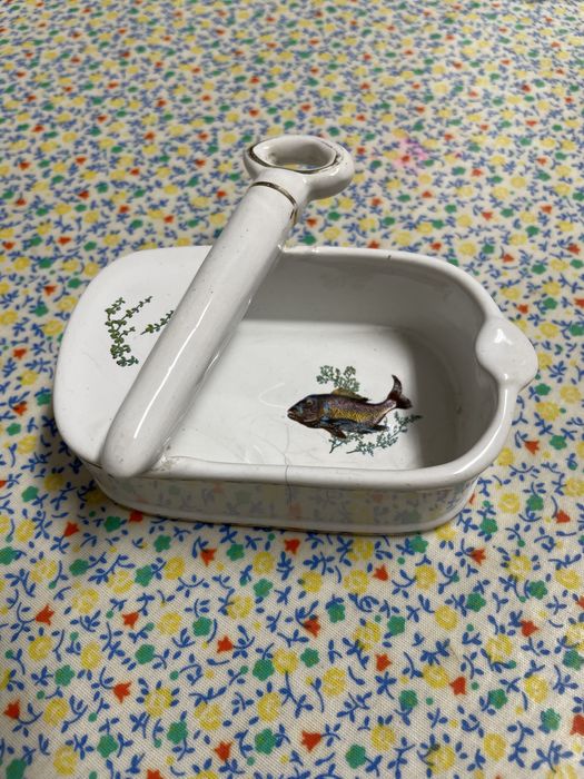 Cinzeiro cerâmica portuguesa Louçarte