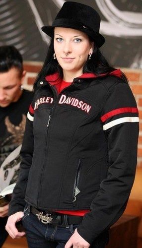 Женская байкерская мото куртка harley-davidson holiday miss enthusiast