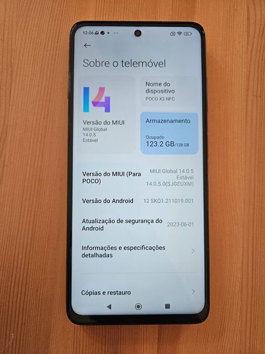 Poco X3 NFC como novo