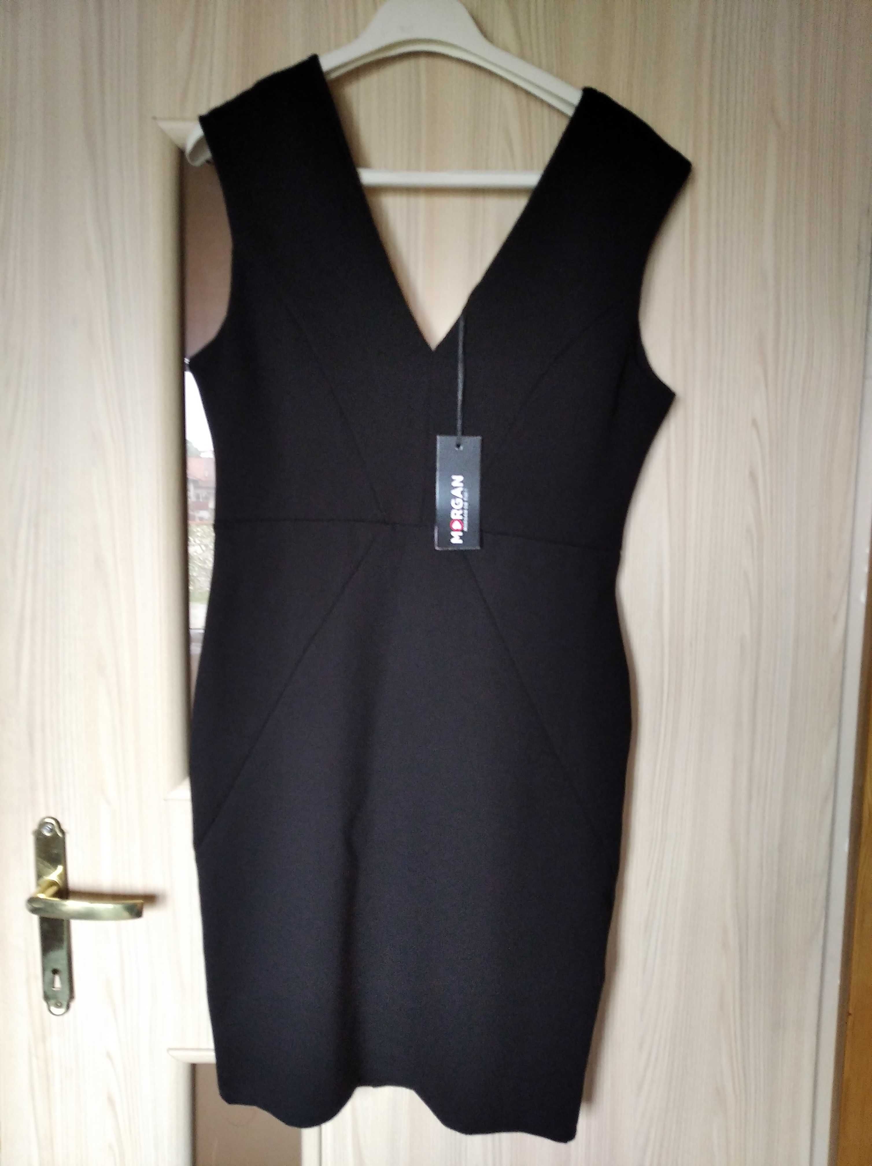 NOWA czarna suknia Morgan 40/42
