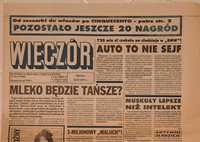 ,,Wieczór " -dziennik p.południowy - 1993 - Katowice , Bielsko,
