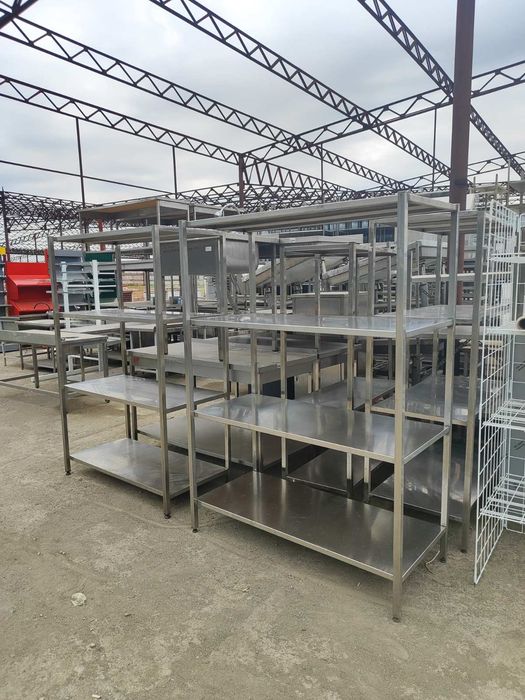 Столы, мойки, стеллажи, зонты из нержавеющей стали