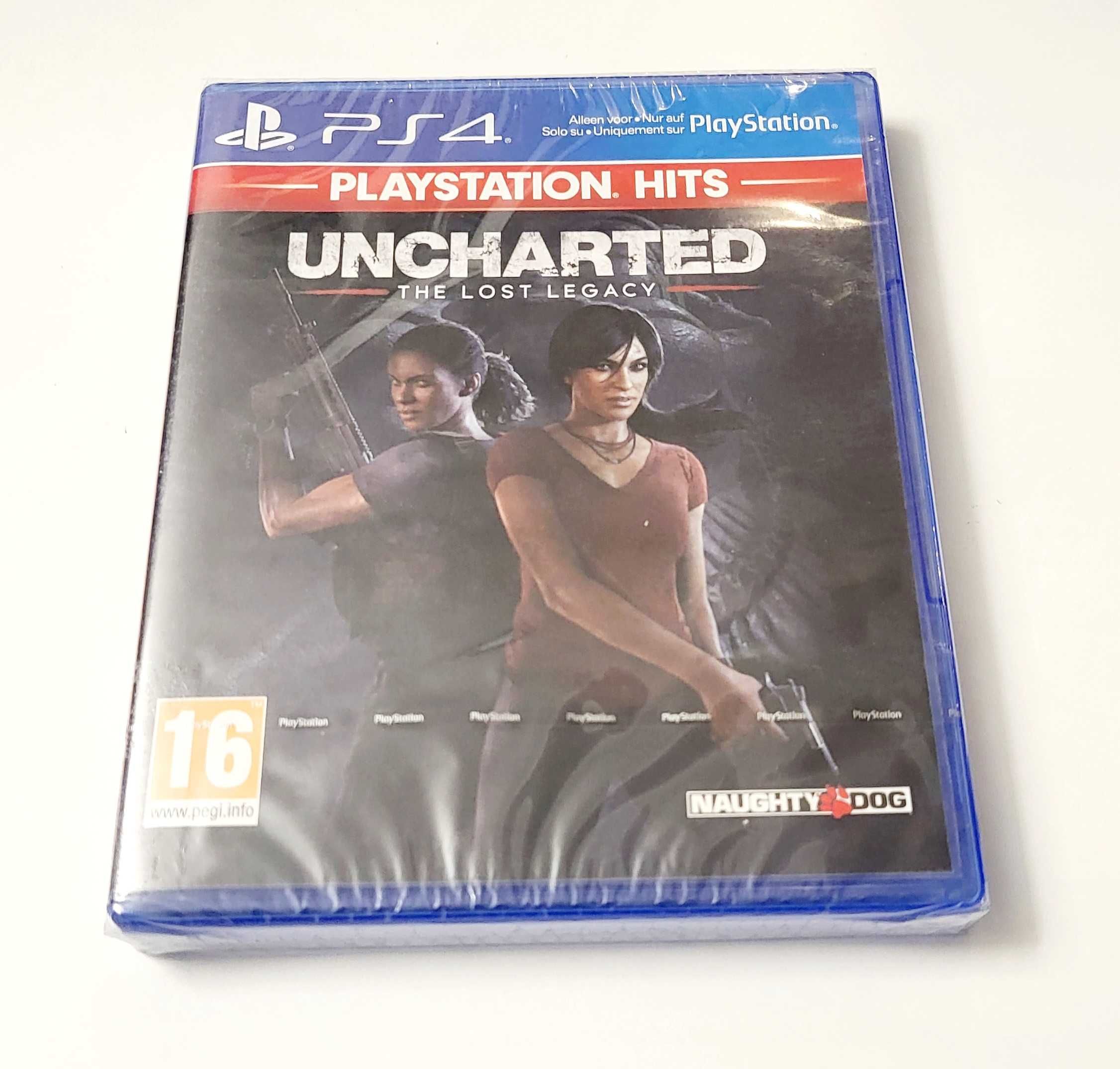 Gra Uncharted Zaginione Dziedzictwo PS4 PS5 Nowa Folia