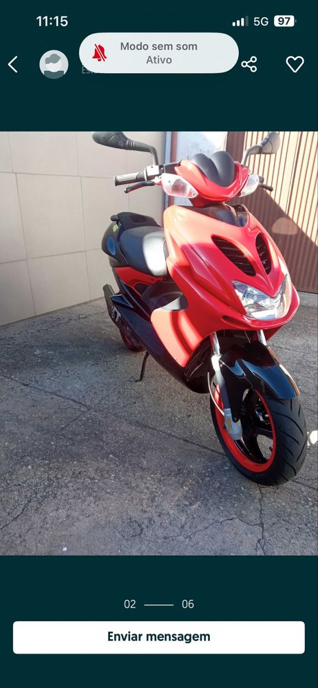 Yamaha aerox muito bom estado