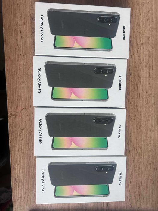 Smartfon SAMSUNG Galaxy A56 5G 8/256GB 6.7" Grafitowy NOWY na prezent